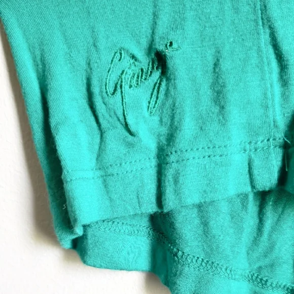 Garage Strapless Teal Dress Cover-up XS - Picture 7 of 8